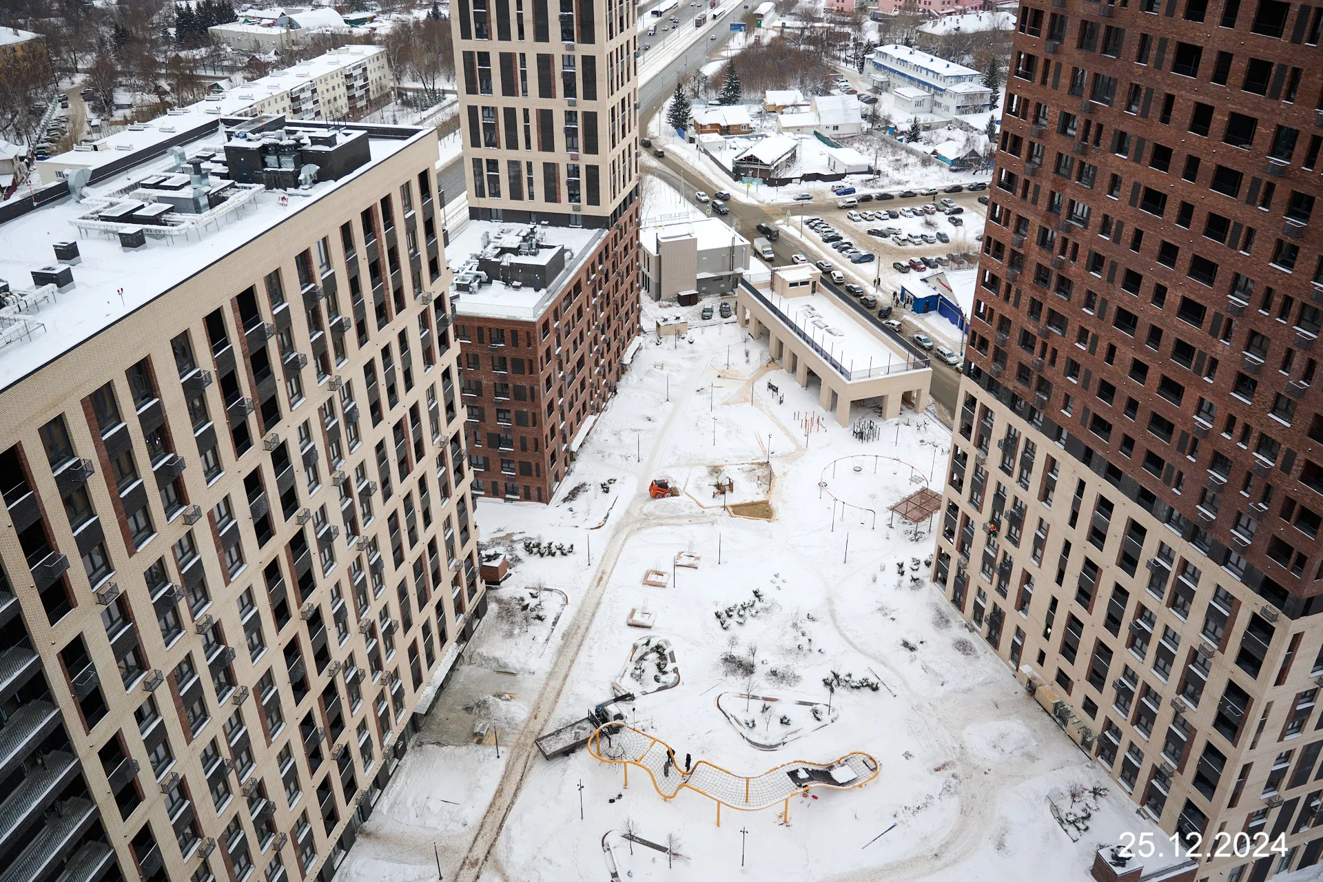 ЖК Крыловка парк ход строительства