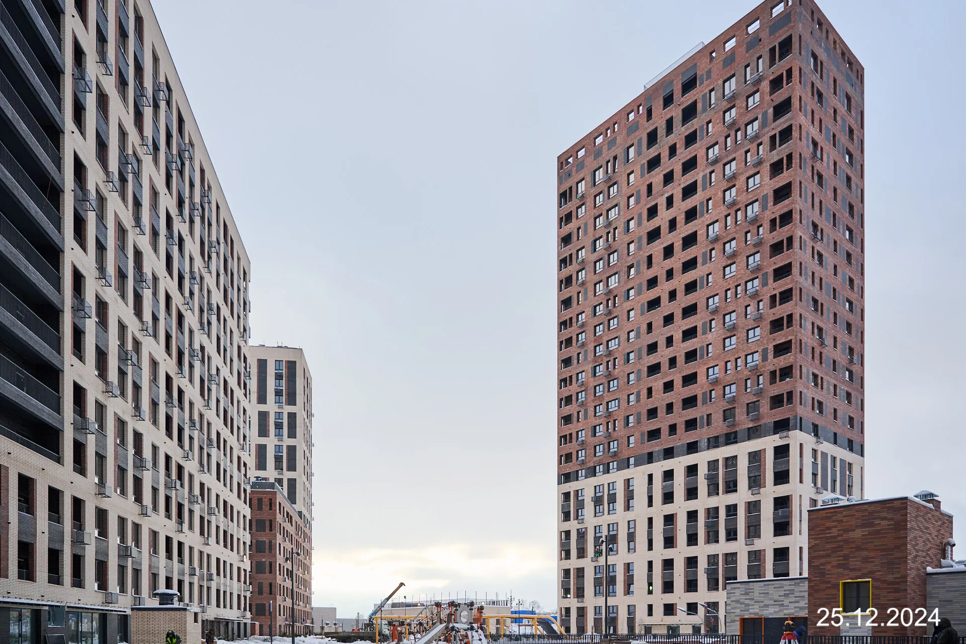 ЖК Крыловка парк ход строительства