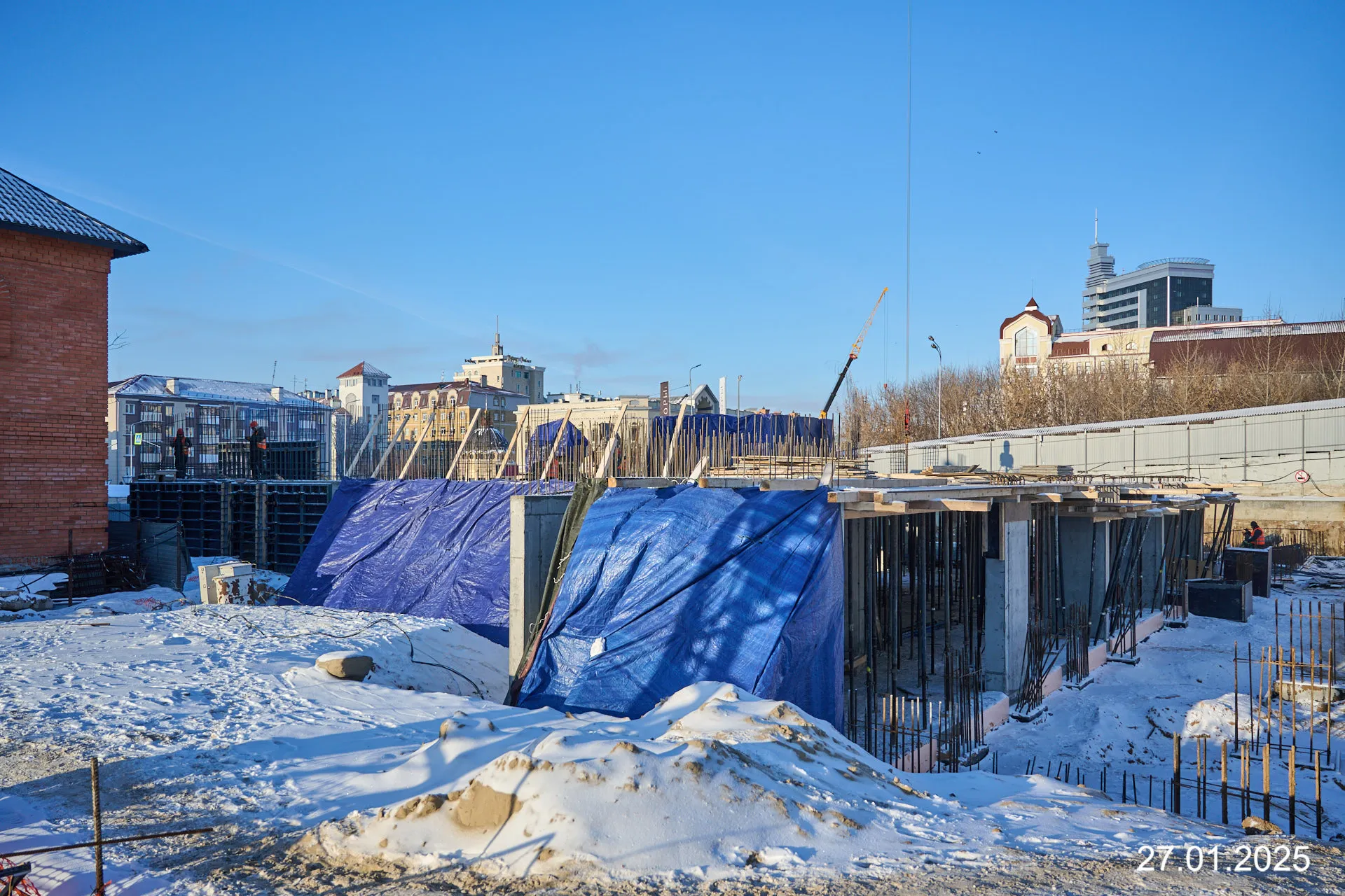 ЖК Авторы на Петербургской ход строительства