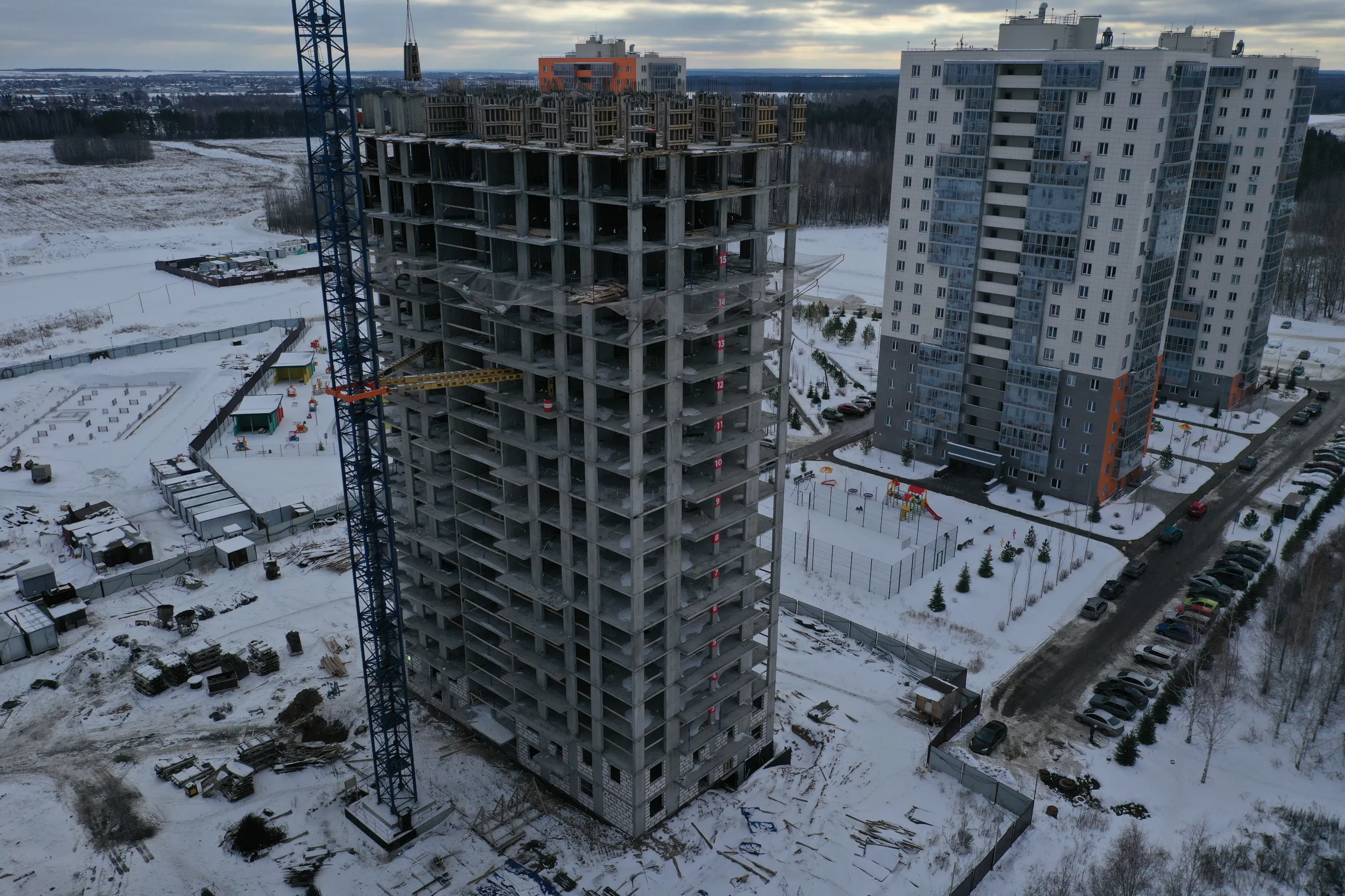 ЖК Станция Спортивная ход строительства