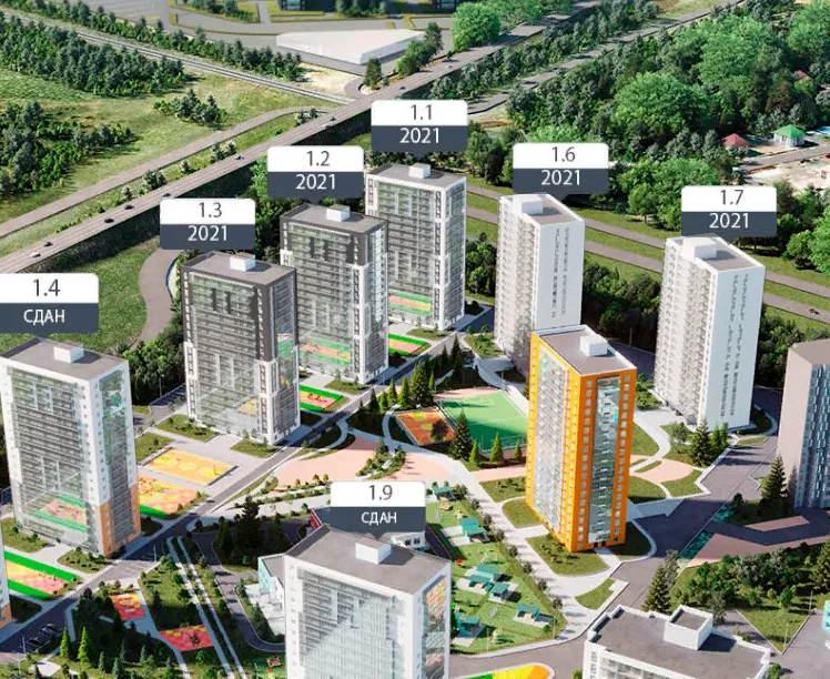 ЖК Станция Спортивная ход строительства