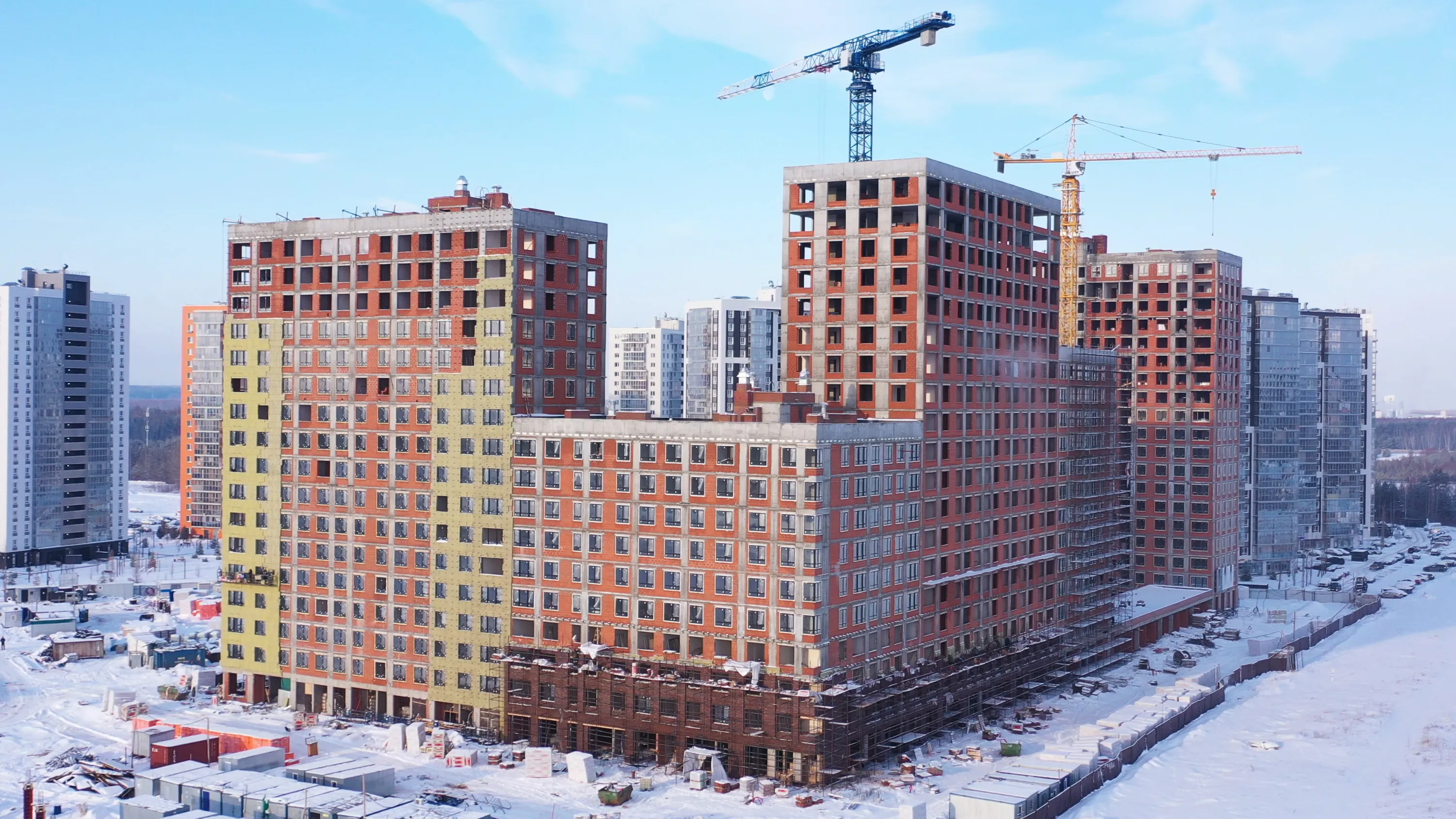 ЖК Станция Спортивная ход строительства