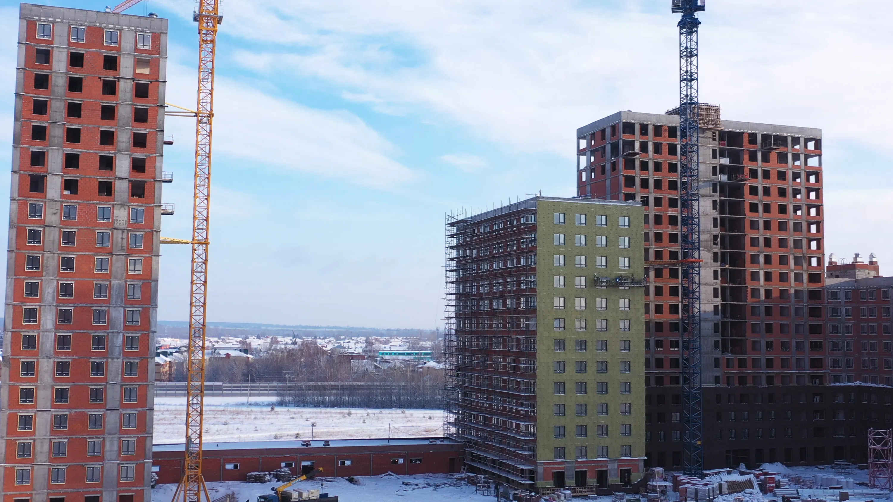 ЖК Станция Спортивная ход строительства