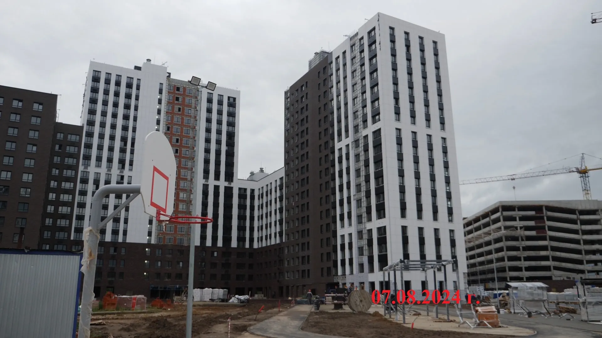 ЖК Станция Спортивная ход строительства