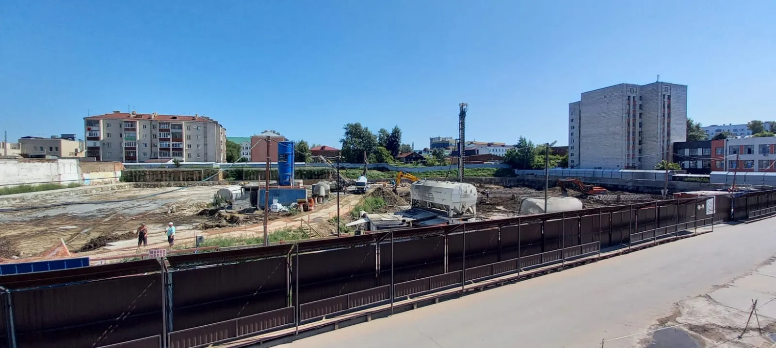 ЖК Концепт-комплекс бизнес-класса "Максат" ход строительства