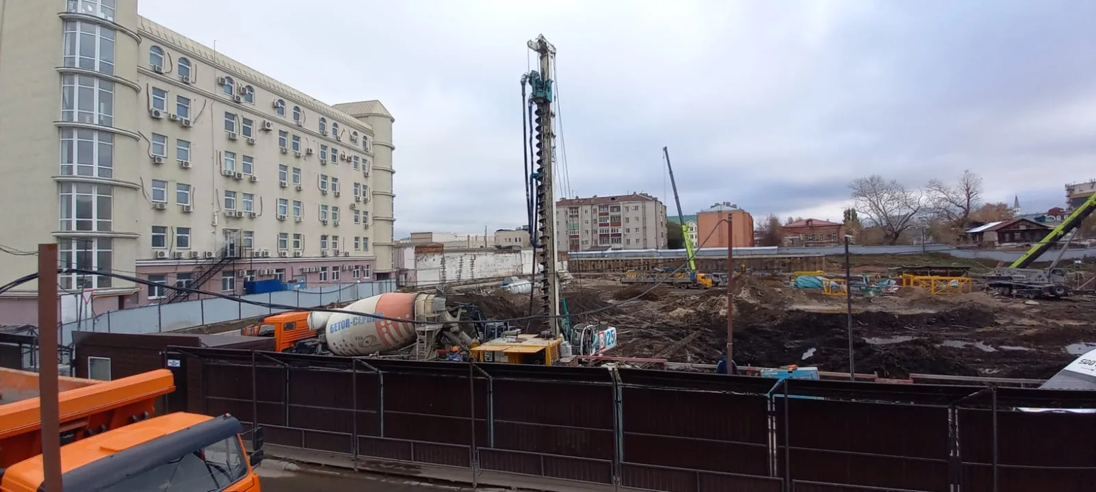 ЖК Концепт-комплекс бизнес-класса "Максат" ход строительства