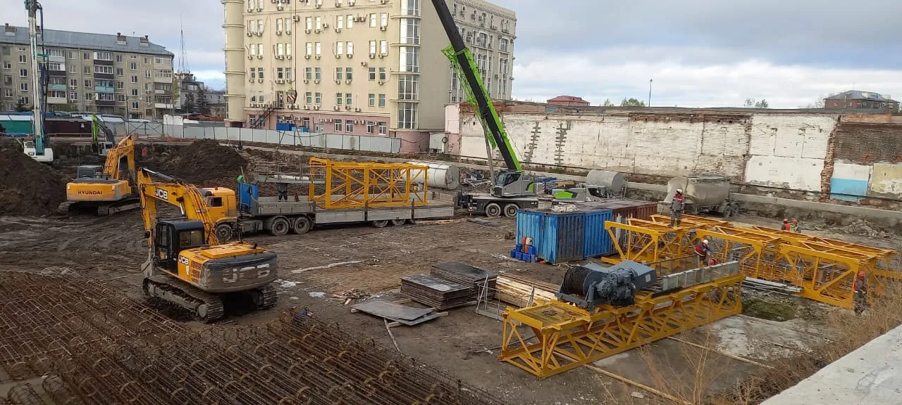 ЖК Концепт-комплекс бизнес-класса "Максат" ход строительства