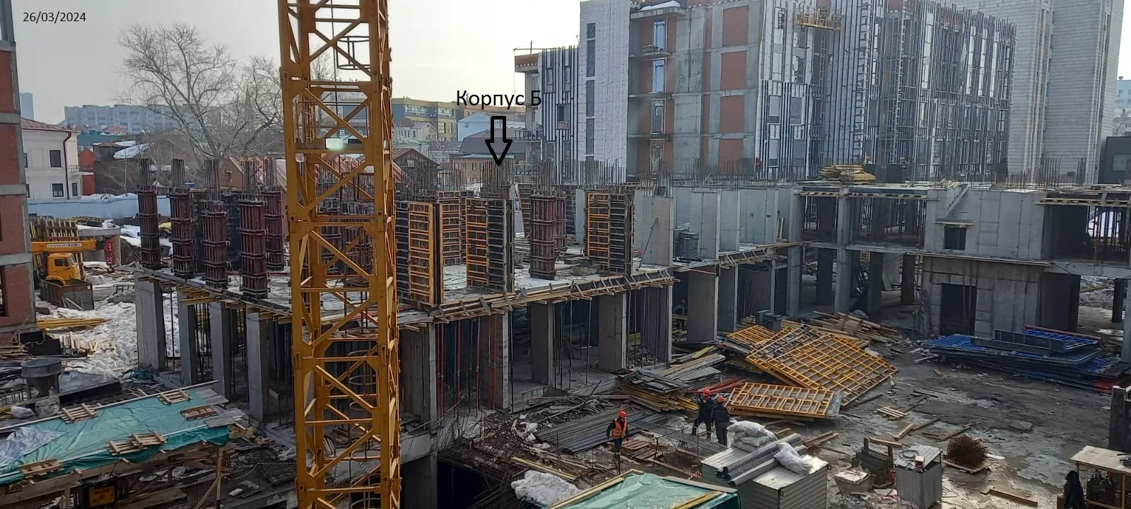 ЖК Концепт-комплекс бизнес-класса "Максат" ход строительства