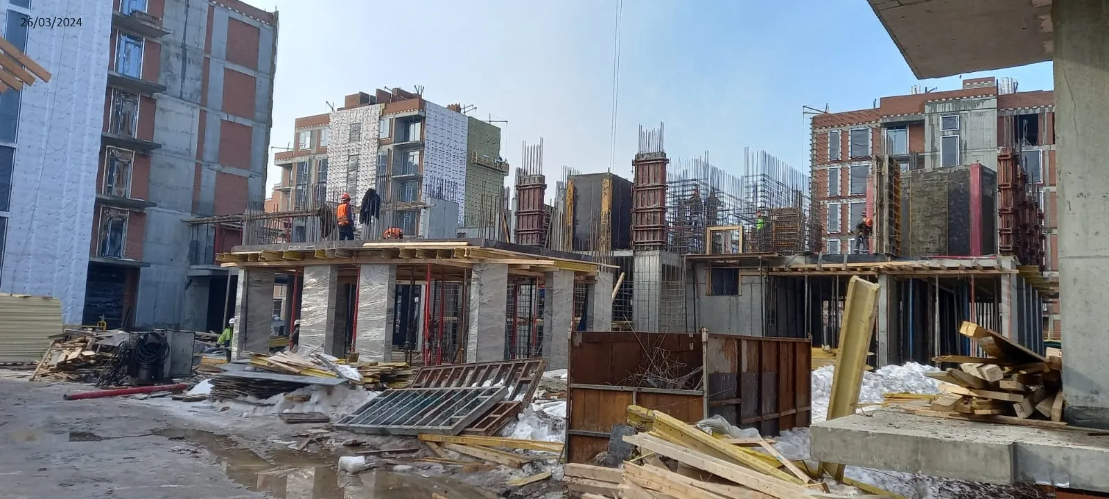 ЖК Концепт-комплекс бизнес-класса "Максат" ход строительства