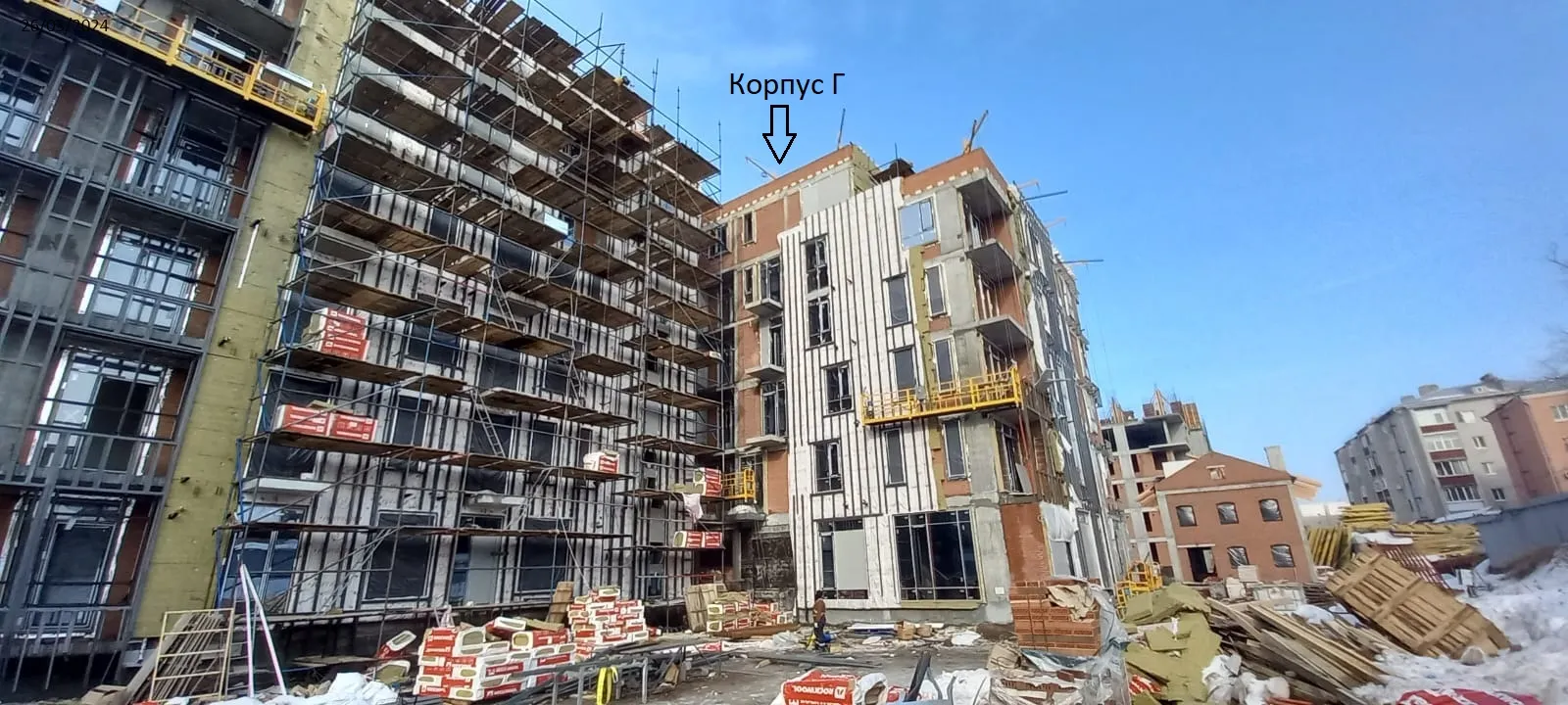 ЖК Концепт-комплекс бизнес-класса "Максат" ход строительства