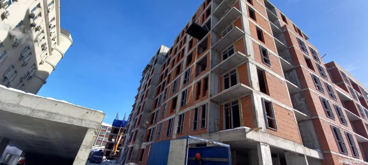 ЖК Концепт-комплекс бизнес-класса "Максат" ход строительства