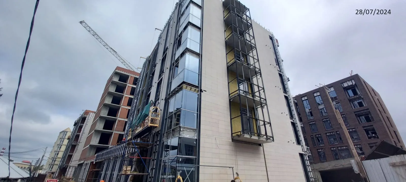 ЖК Концепт-комплекс бизнес-класса "Максат" ход строительства