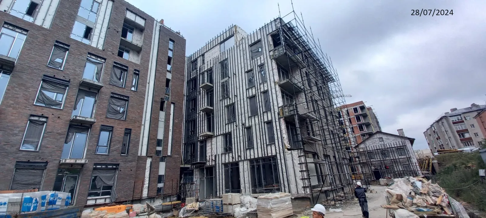 ЖК Концепт-комплекс бизнес-класса "Максат" ход строительства