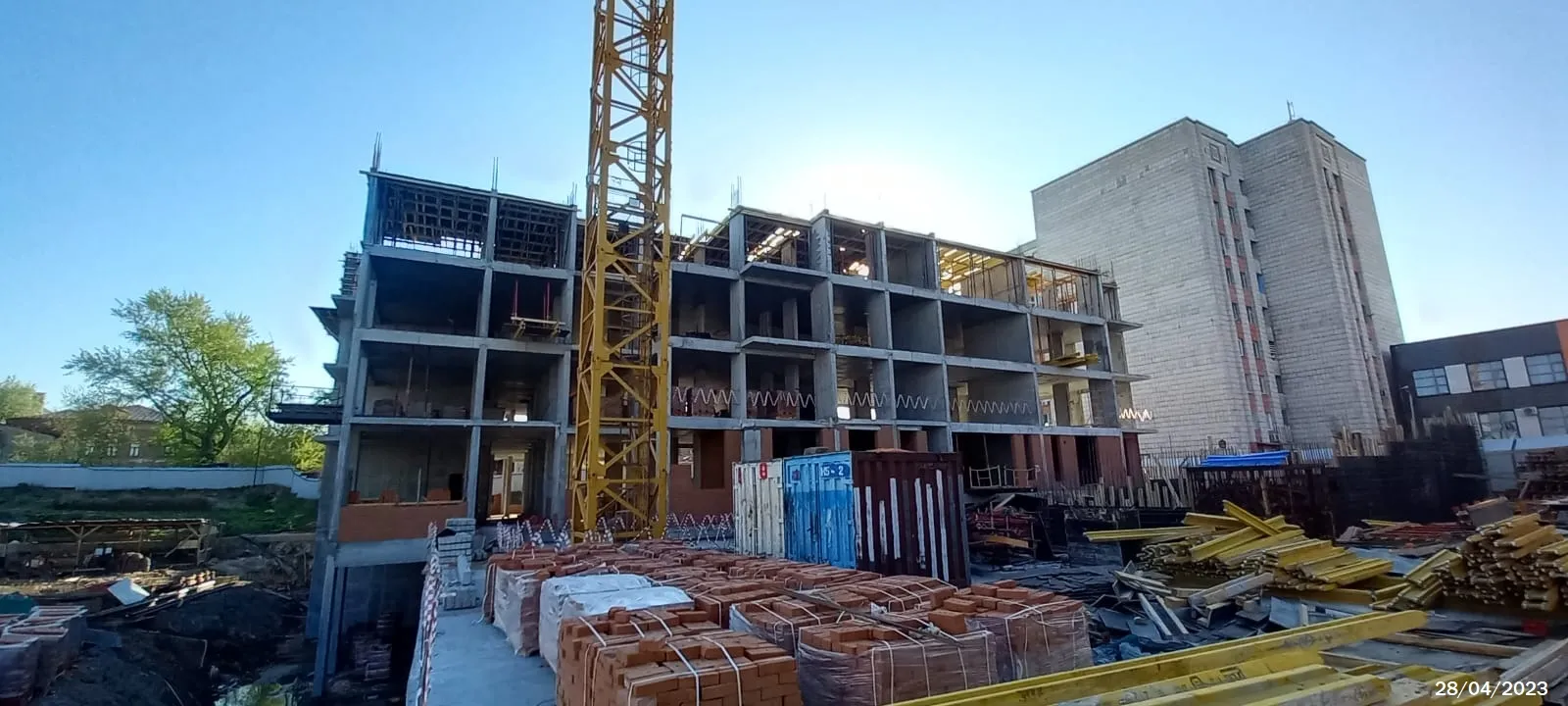 ЖК Концепт-комплекс бизнес-класса "Максат" ход строительства