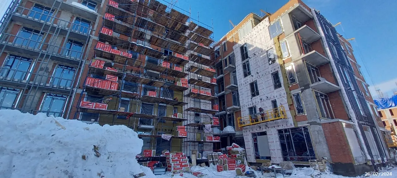 ЖК Концепт-комплекс бизнес-класса "Максат" ход строительства