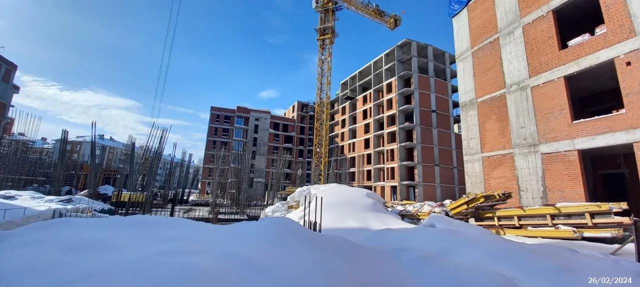 ЖК Концепт-комплекс бизнес-класса "Максат" ход строительства