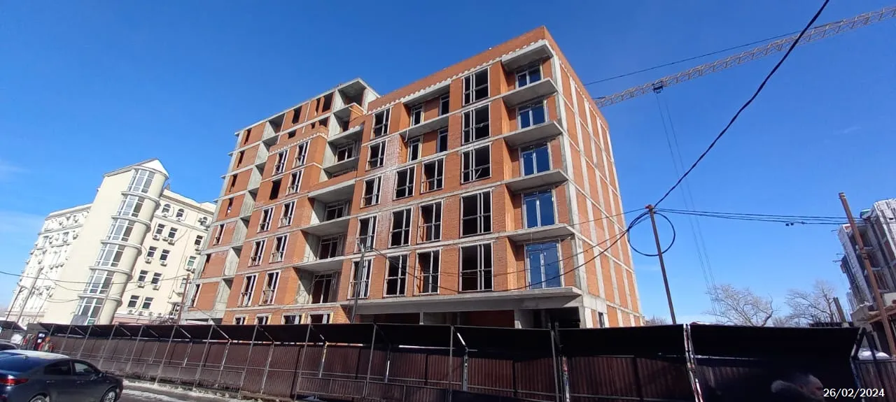 ЖК Концепт-комплекс бизнес-класса "Максат" ход строительства