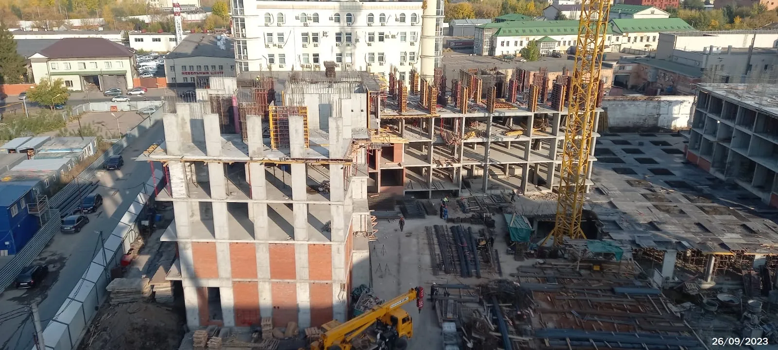 ЖК Концепт-комплекс бизнес-класса "Максат" ход строительства