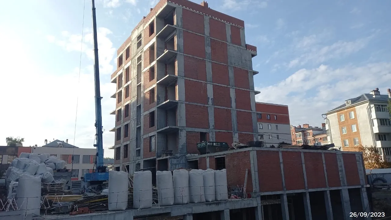 ЖК Концепт-комплекс бизнес-класса "Максат" ход строительства