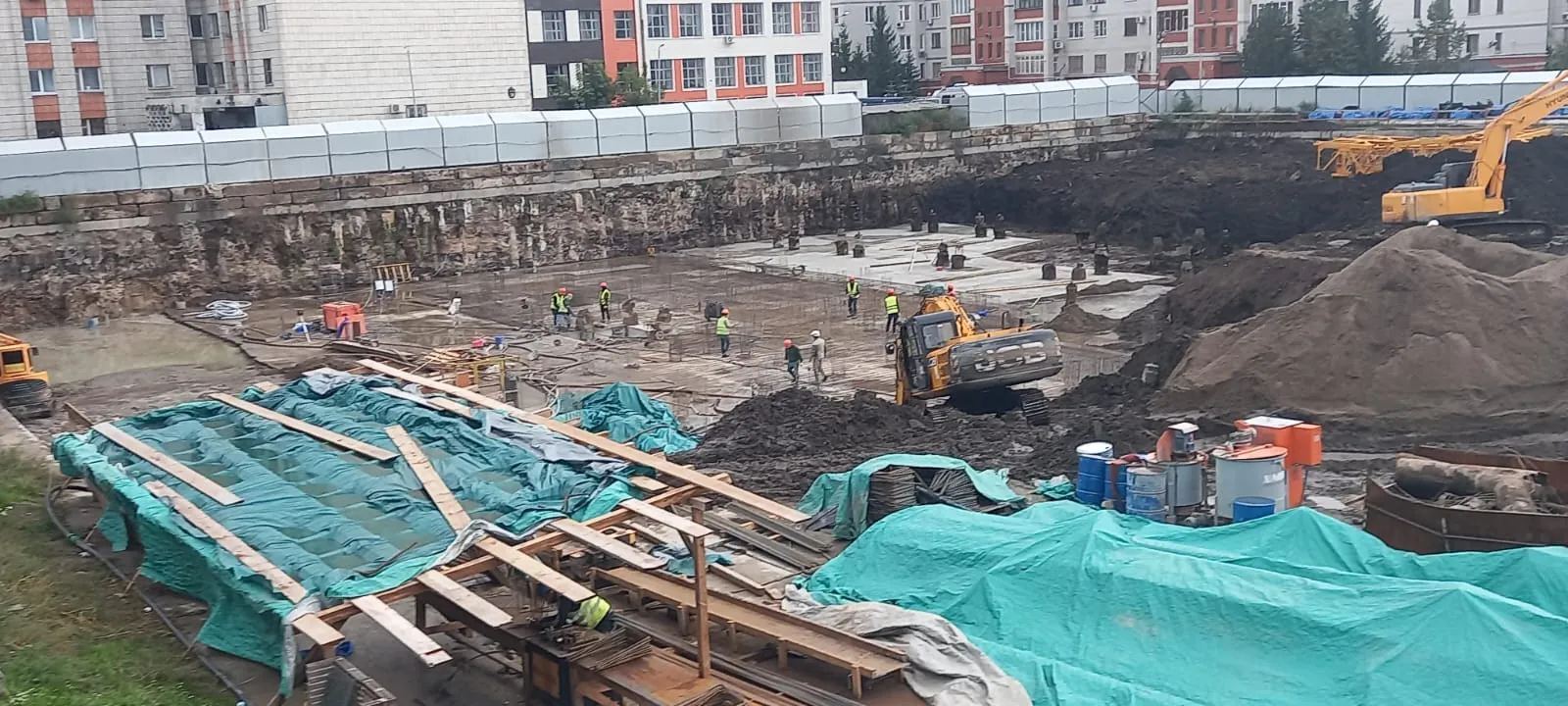 ЖК Концепт-комплекс бизнес-класса "Максат" ход строительства