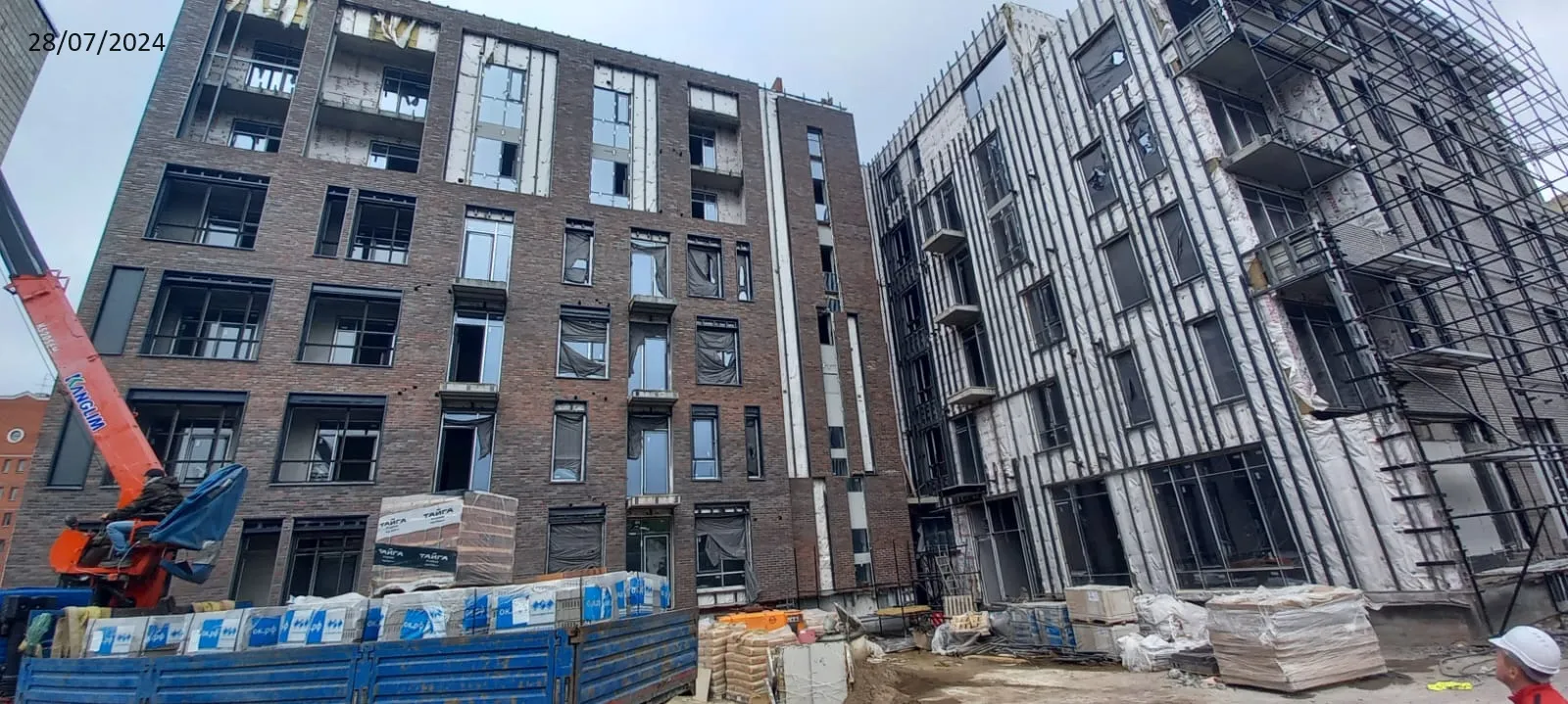 ЖК Концепт-комплекс бизнес-класса "Максат" ход строительства