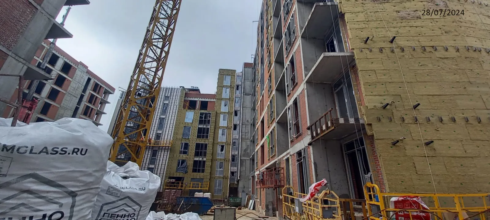 ЖК Концепт-комплекс бизнес-класса "Максат" ход строительства