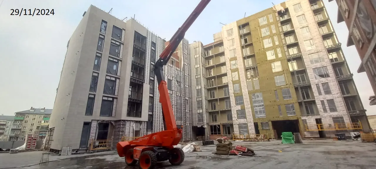 ЖК Концепт-комплекс бизнес-класса "Максат" ход строительства