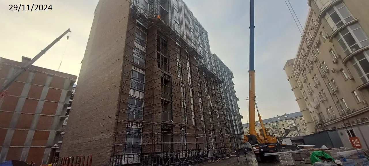 ЖК Концепт-комплекс бизнес-класса "Максат" ход строительства