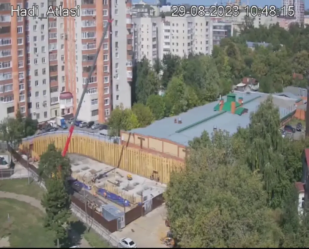 ЖК Дом по ул Хади Атласи ход строительства