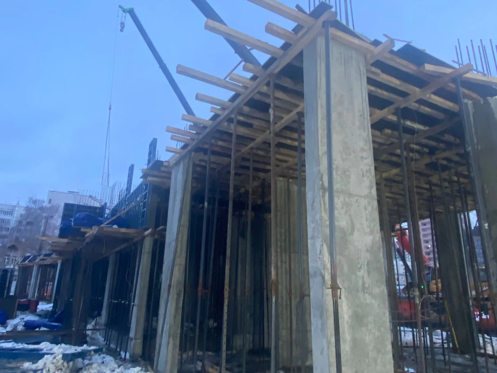 ЖК Дом по ул Хади Атласи ход строительства