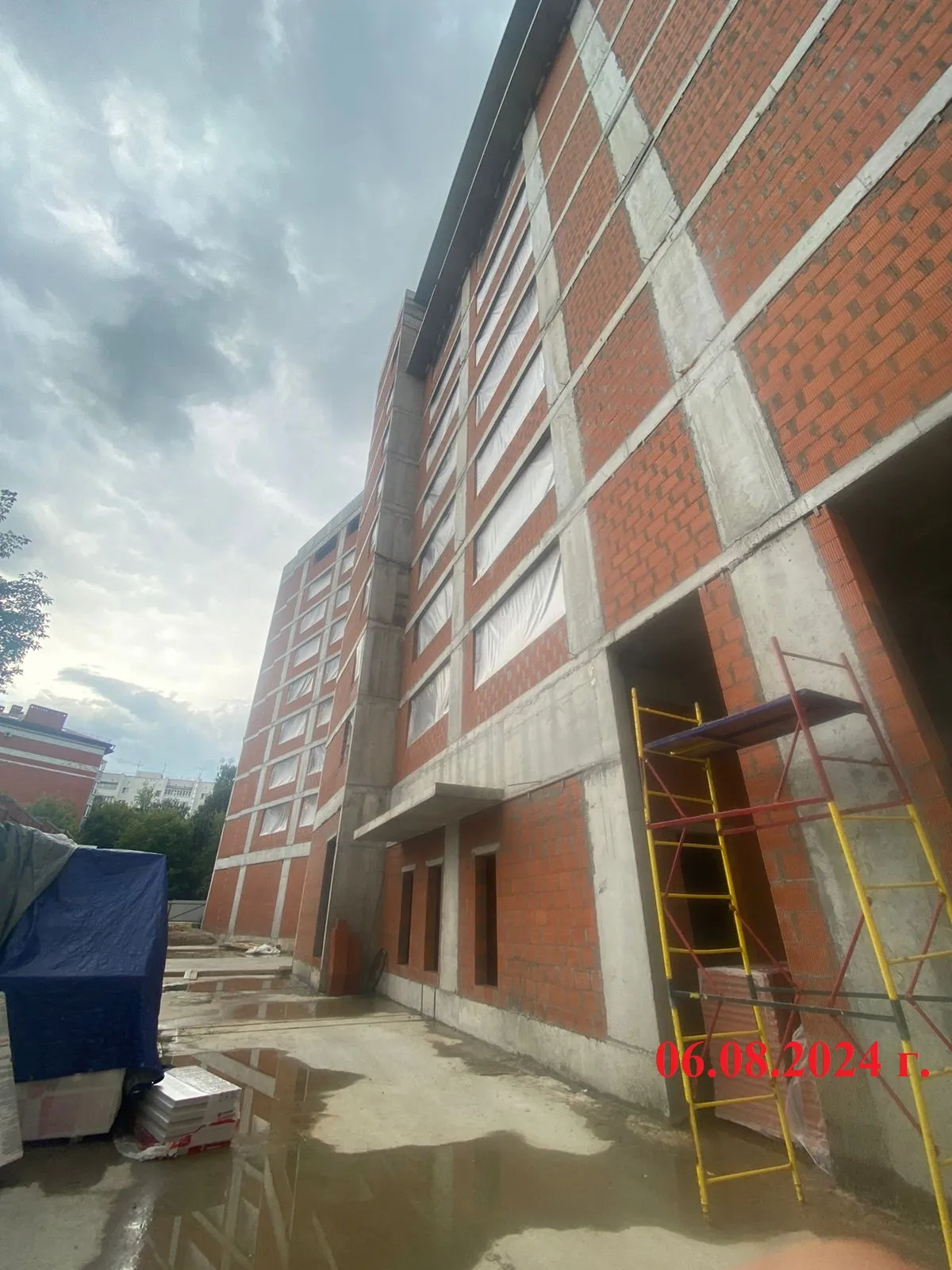 ЖК Дом по ул Хади Атласи ход строительства