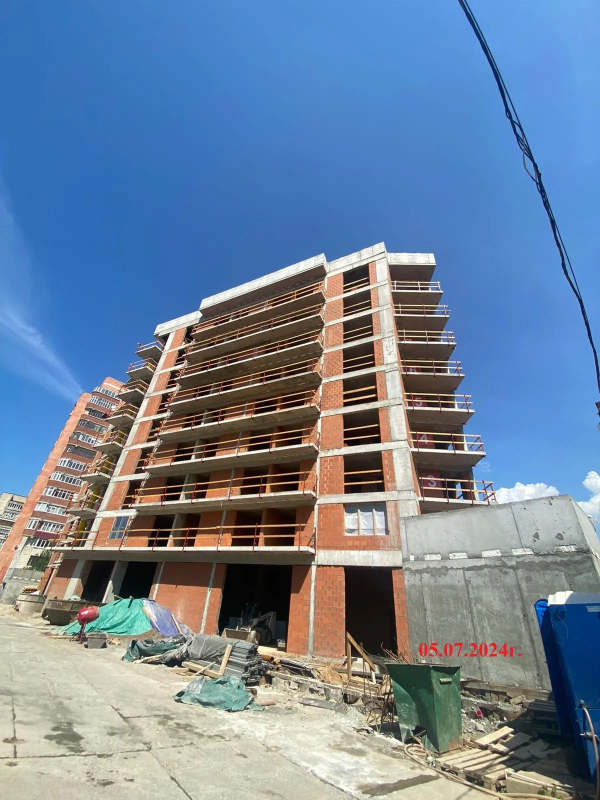 ЖК Дом по ул Хади Атласи ход строительства
