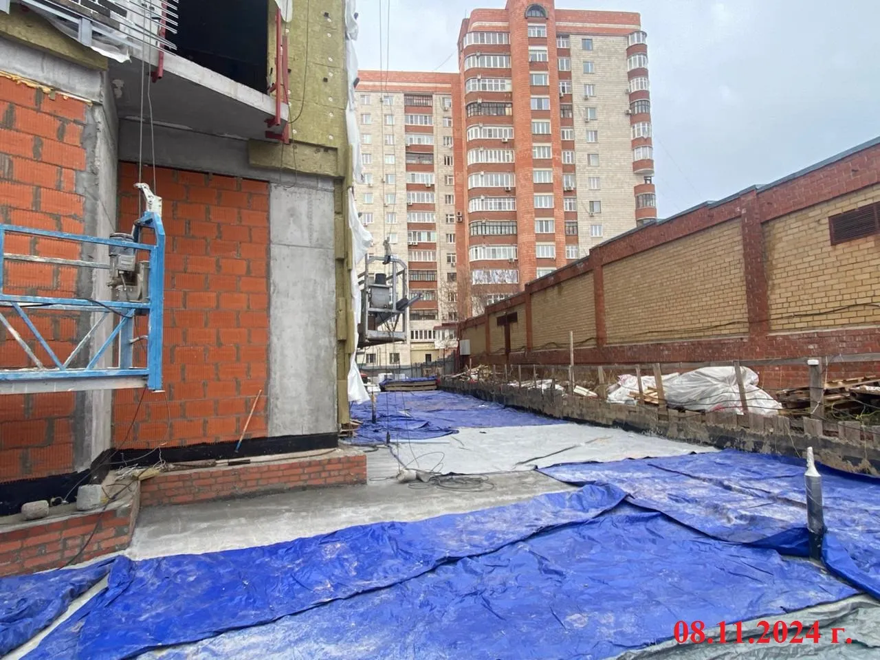 ЖК Дом по ул Хади Атласи ход строительства