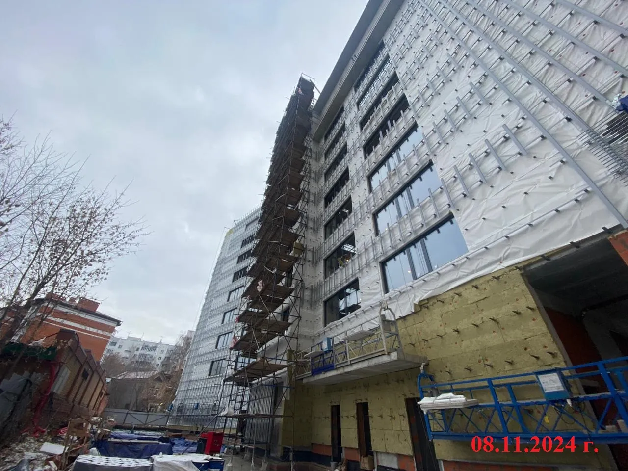 ЖК Дом по ул Хади Атласи ход строительства