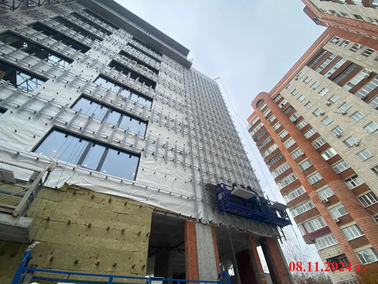 ЖК Дом по ул Хади Атласи ход строительства