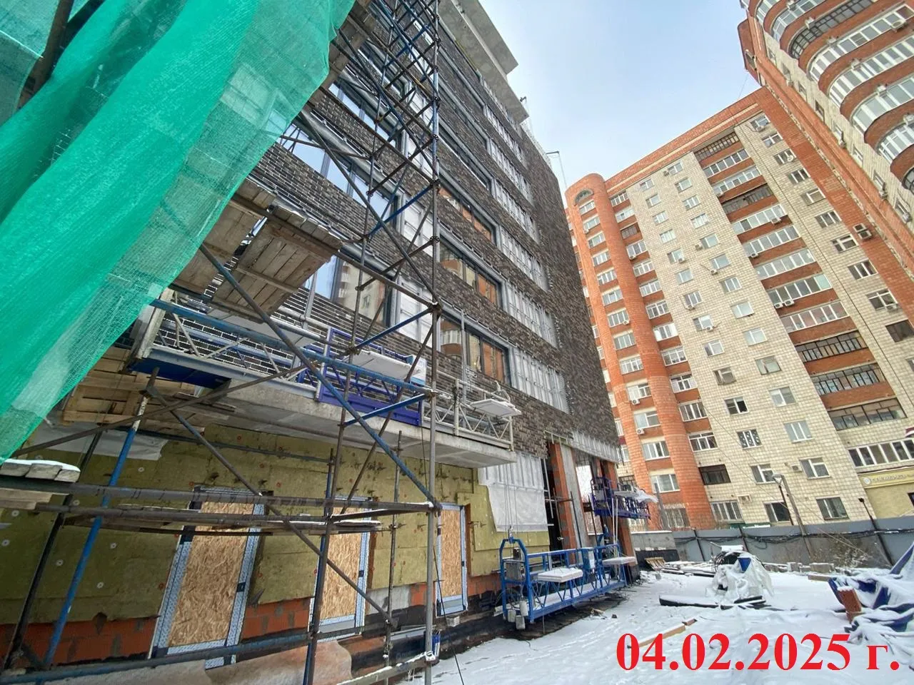 ЖК Дом по ул Хади Атласи ход строительства