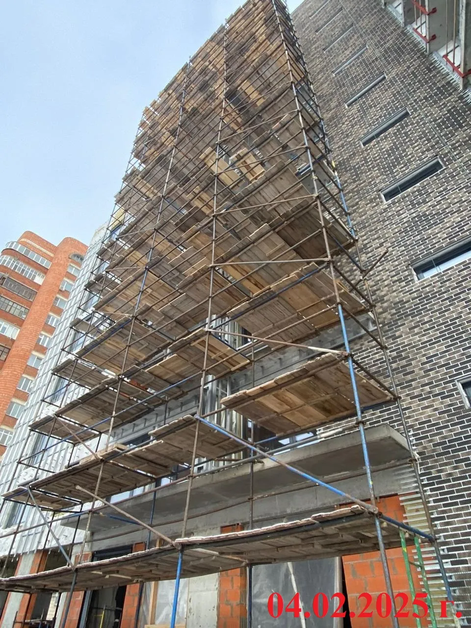 ЖК Дом по ул Хади Атласи ход строительства