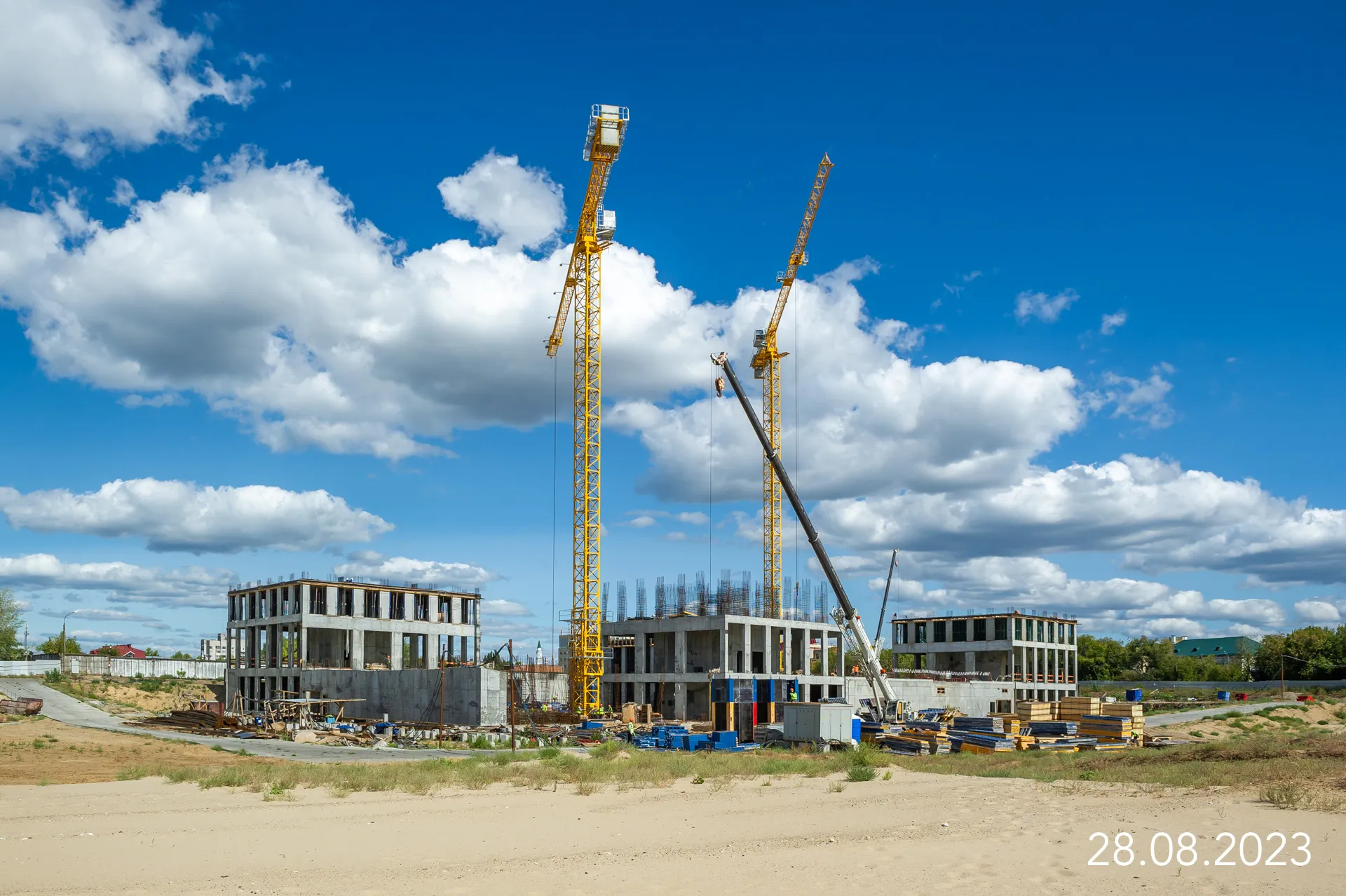 ЖК "Яналиф" ход строительства