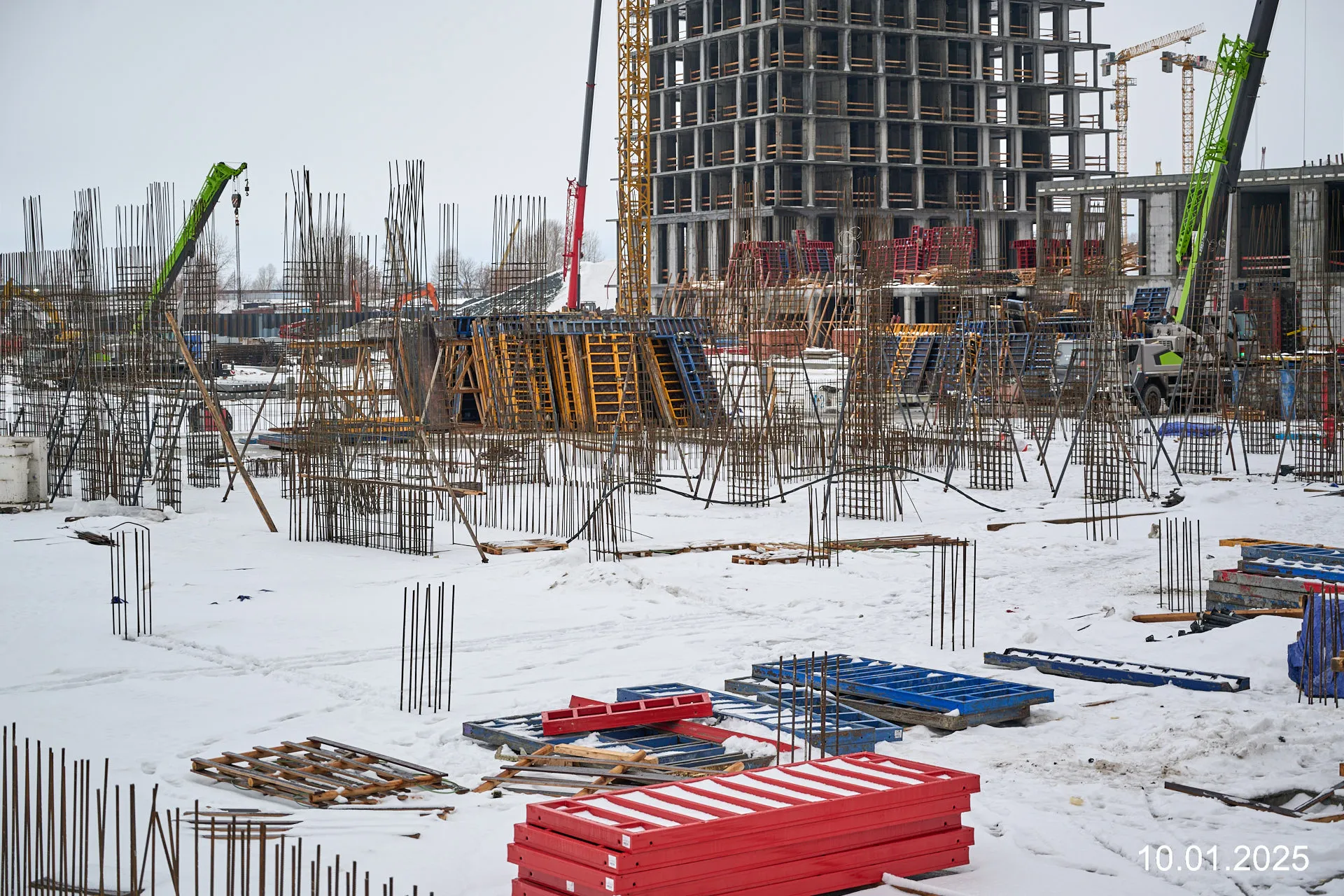 ЖК "Яналиф" ход строительства