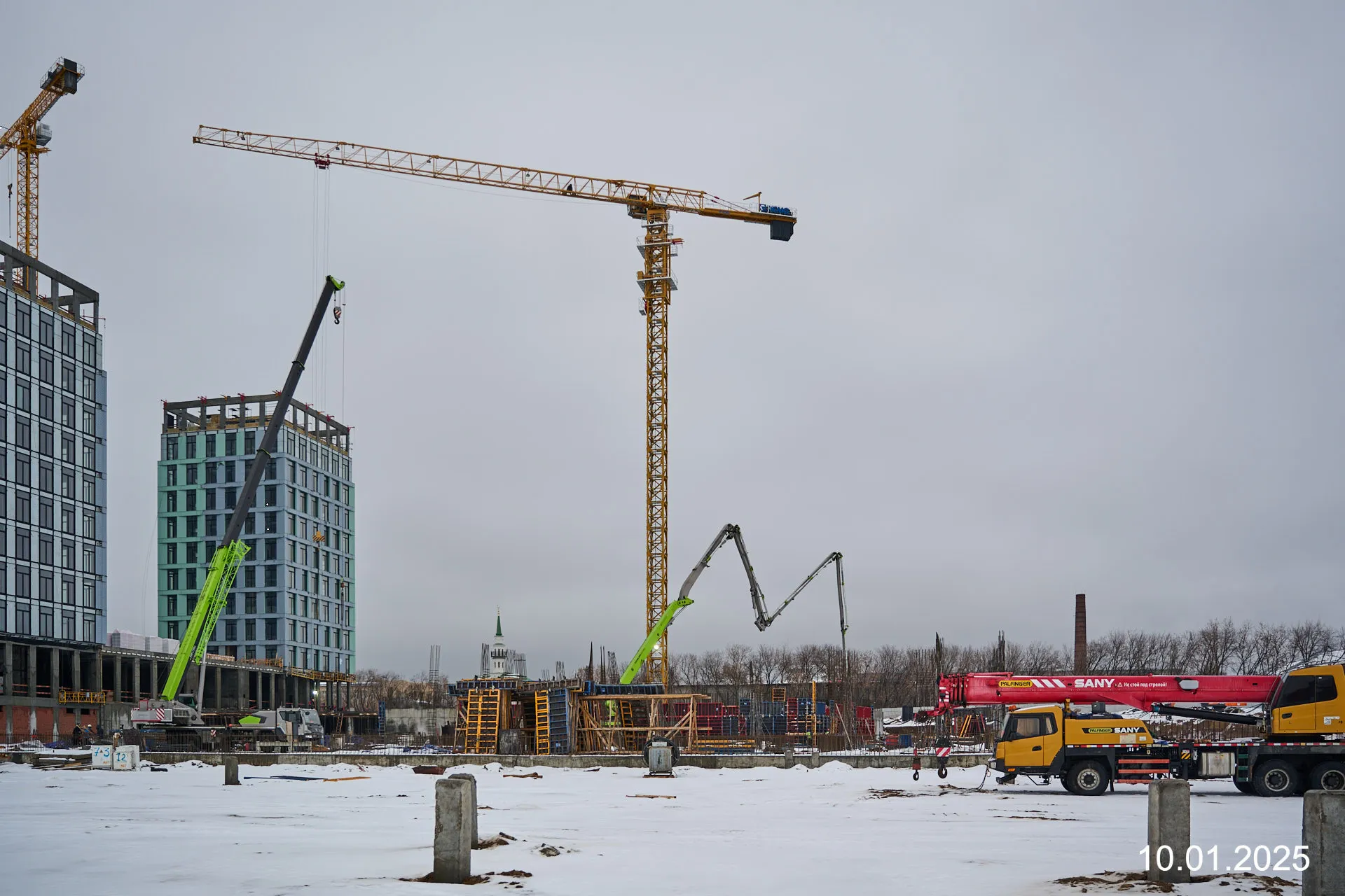 ЖК "Яналиф" ход строительства