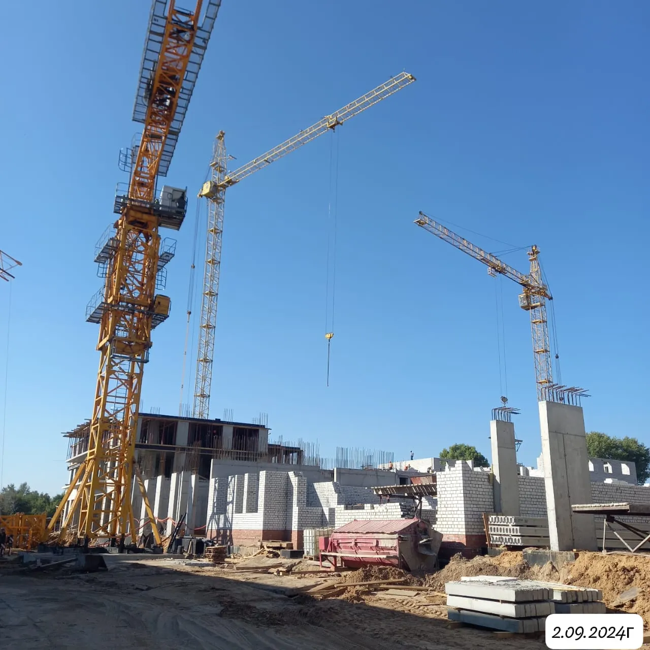 ЖК Притяжение ход строительства