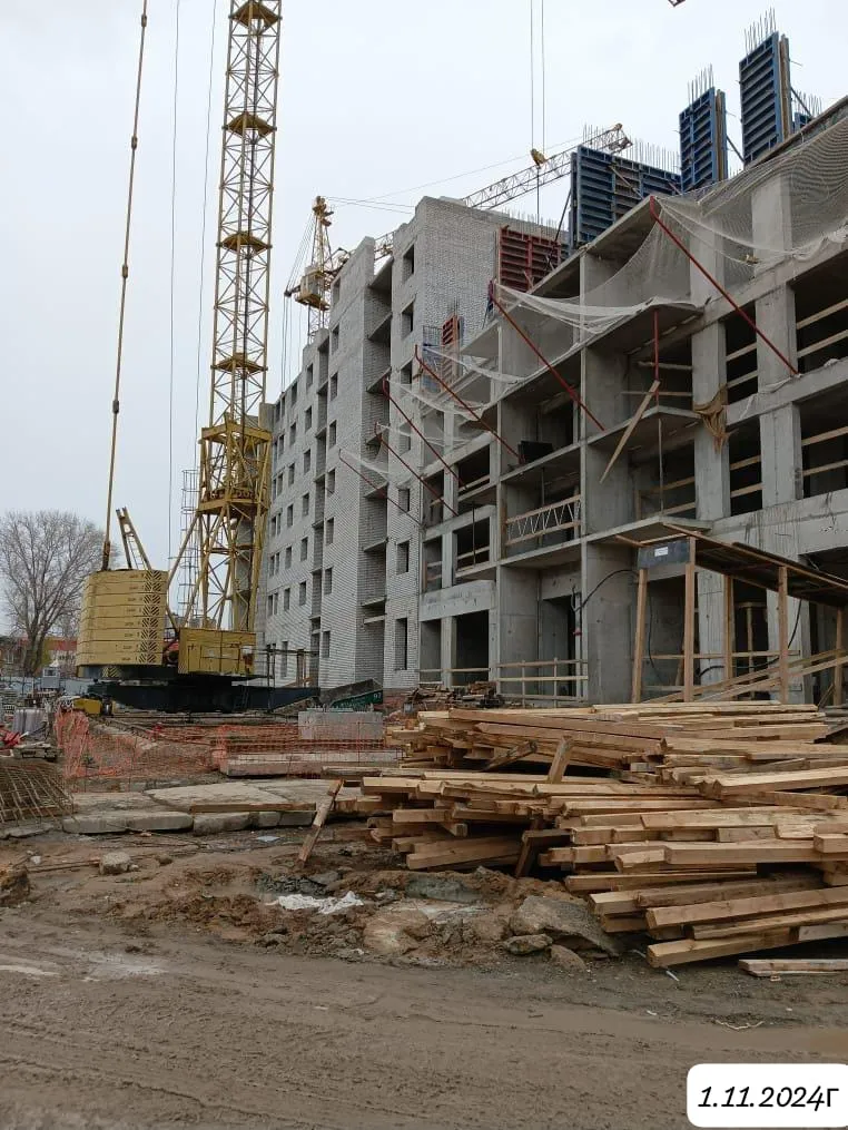 ЖК Притяжение ход строительства