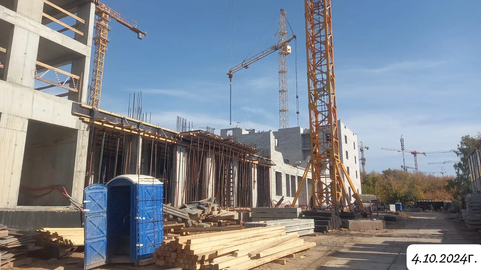 ЖК Притяжение ход строительства