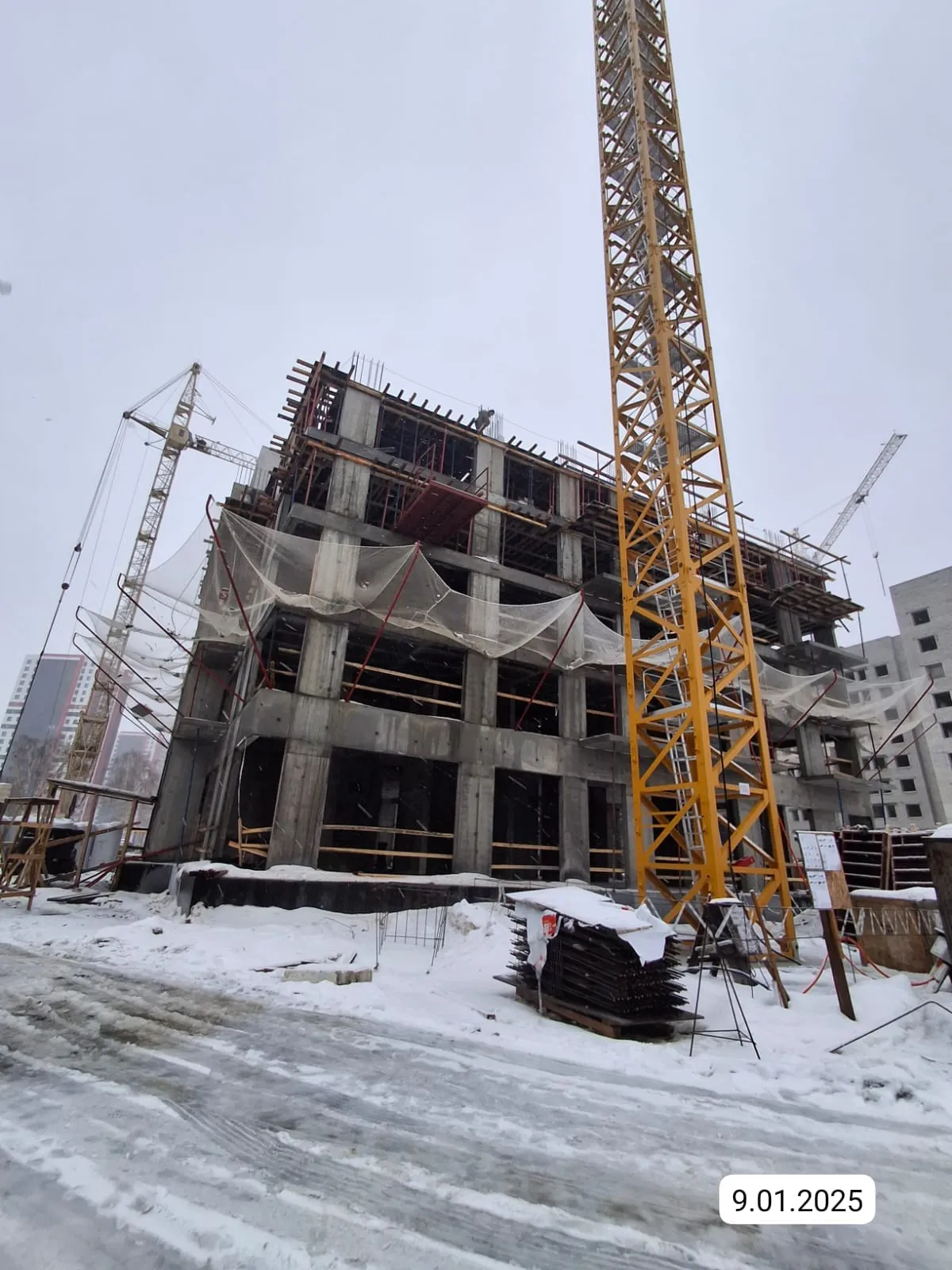 ЖК Притяжение ход строительства