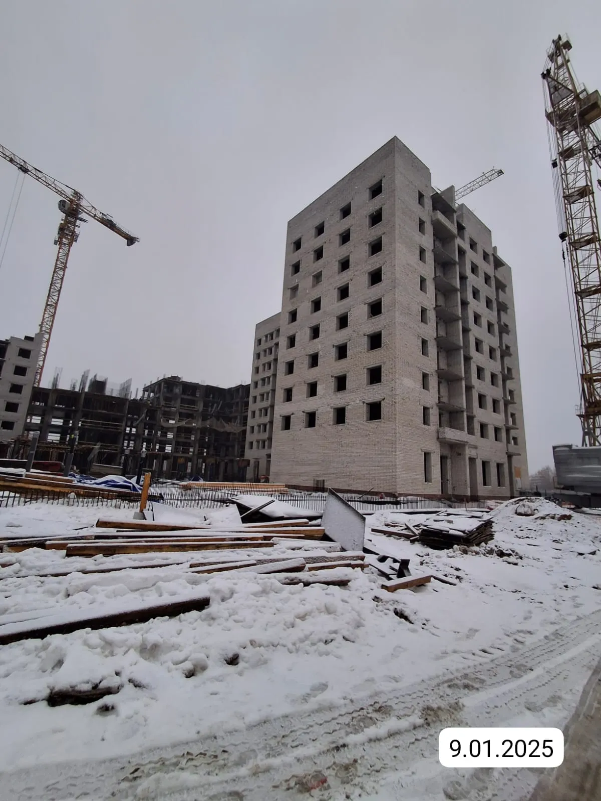 ЖК Притяжение ход строительства