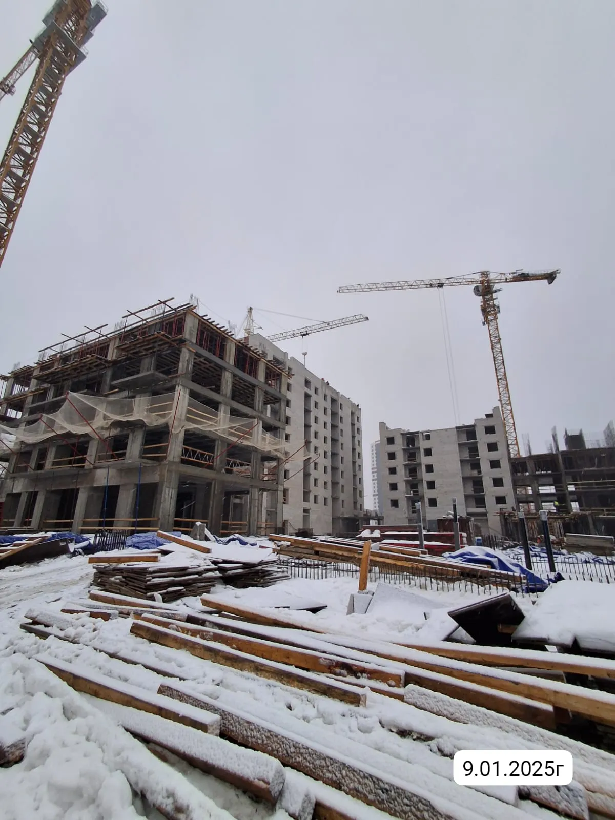 ЖК Притяжение ход строительства