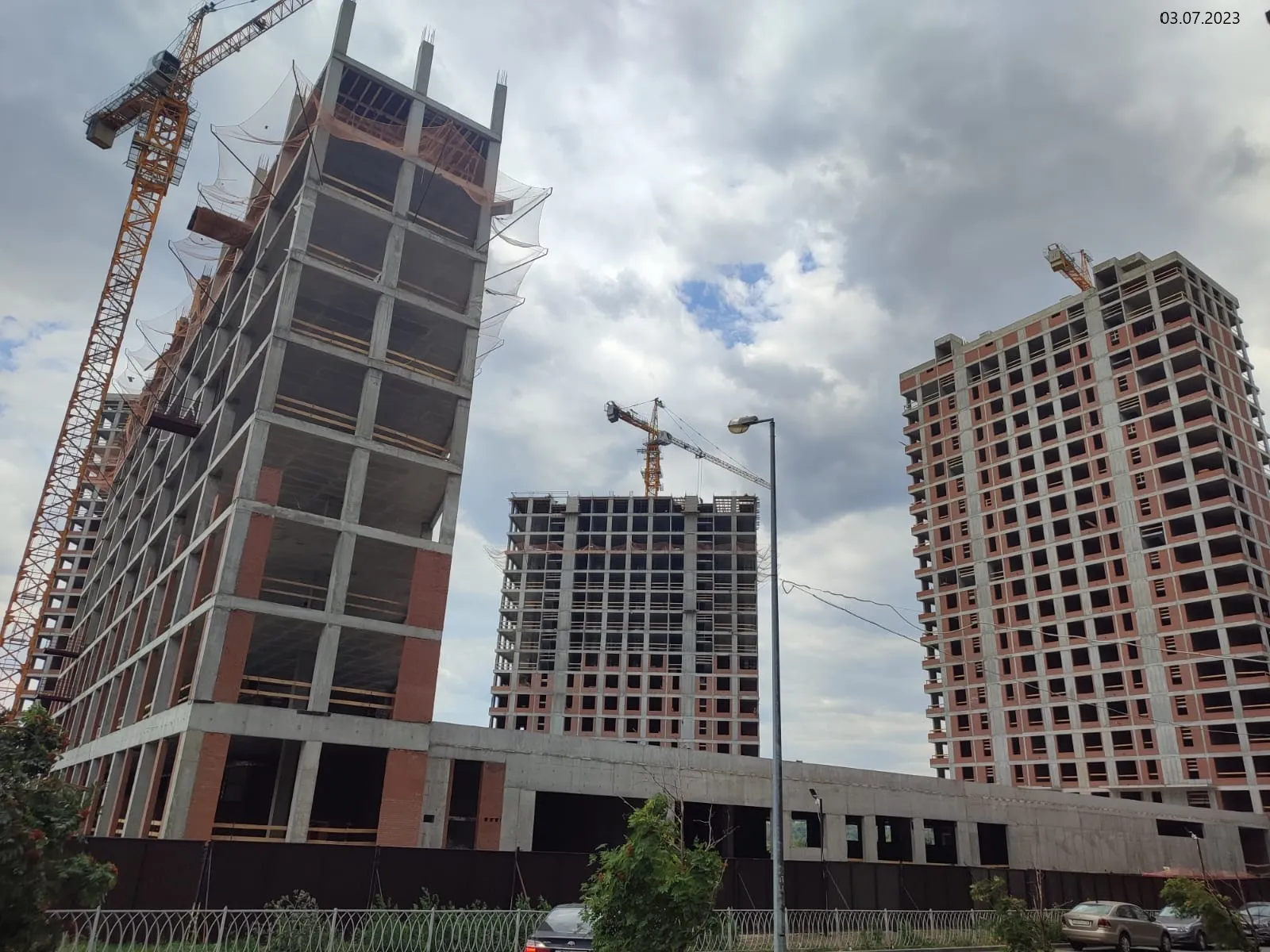 ЖК UNO (УНО) ход строительства