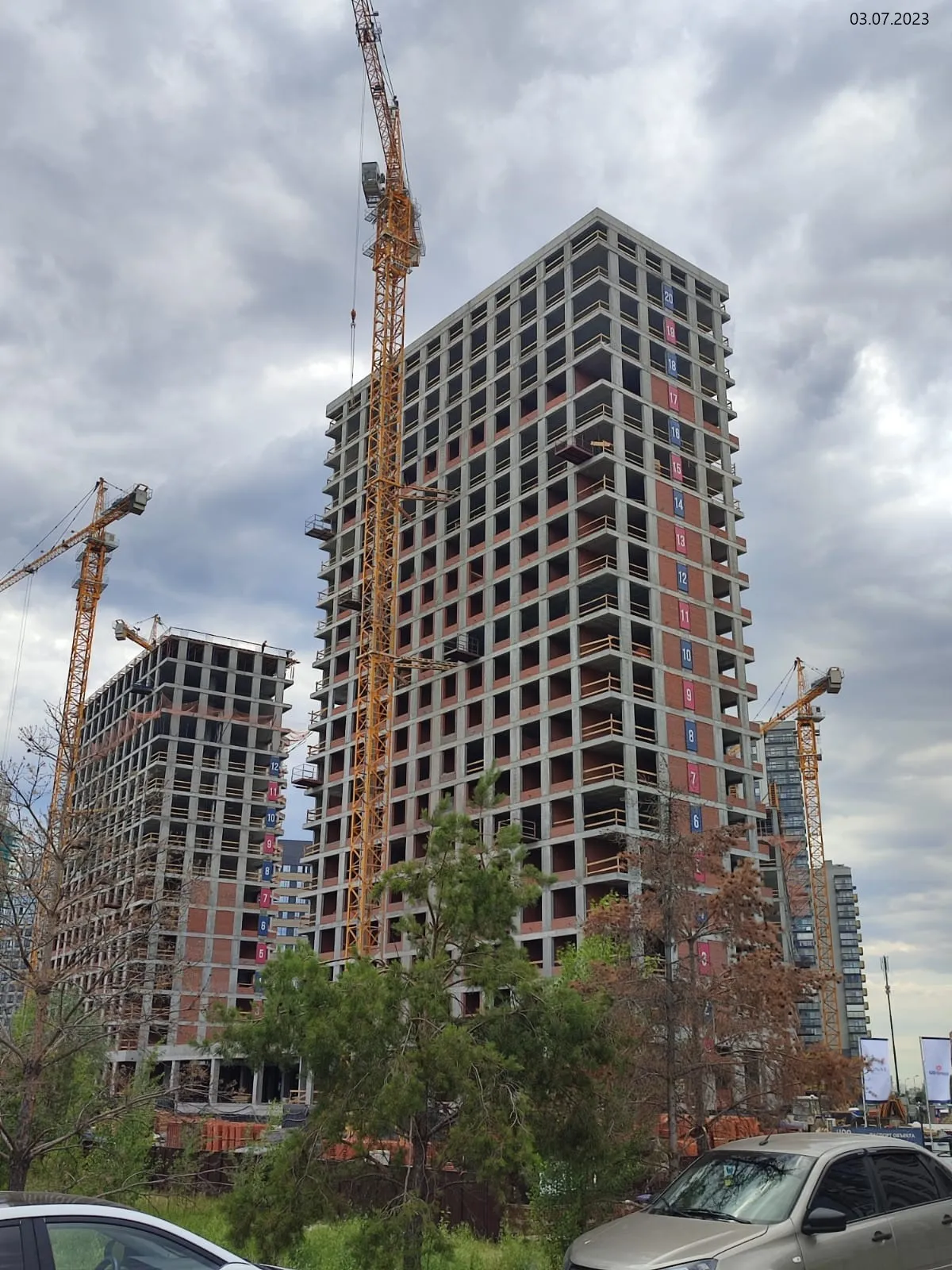 ЖК UNO (УНО) ход строительства