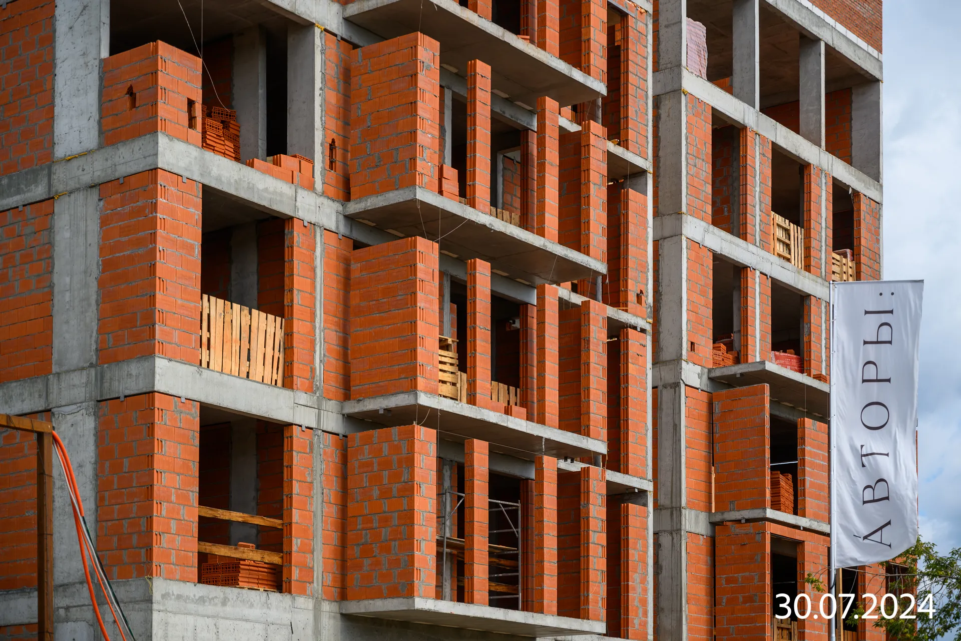 ЖК Авторы на Большой 62 ход строительства