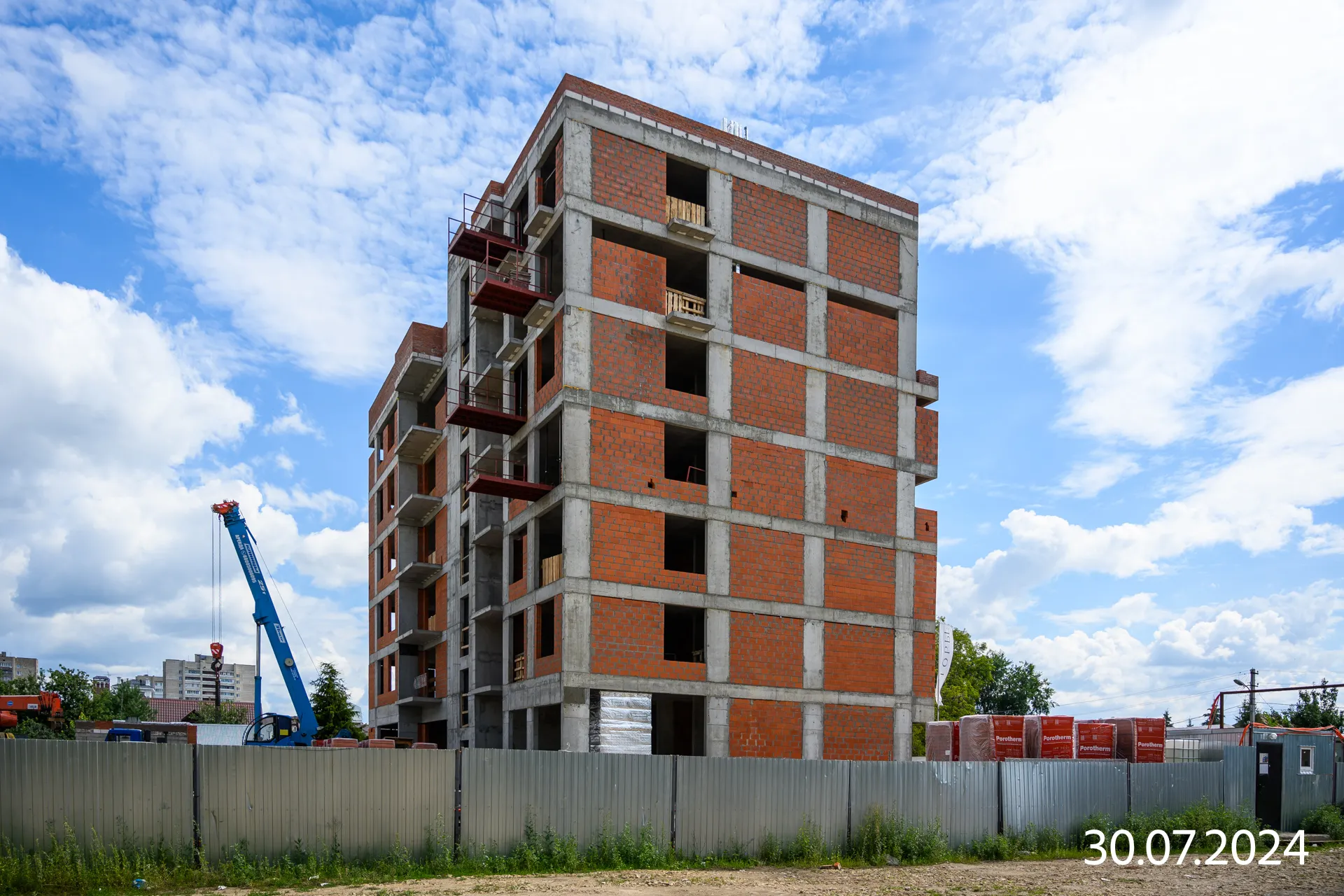 ЖК Авторы на Большой 62 ход строительства